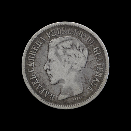 Guatemala Two Reales 1861