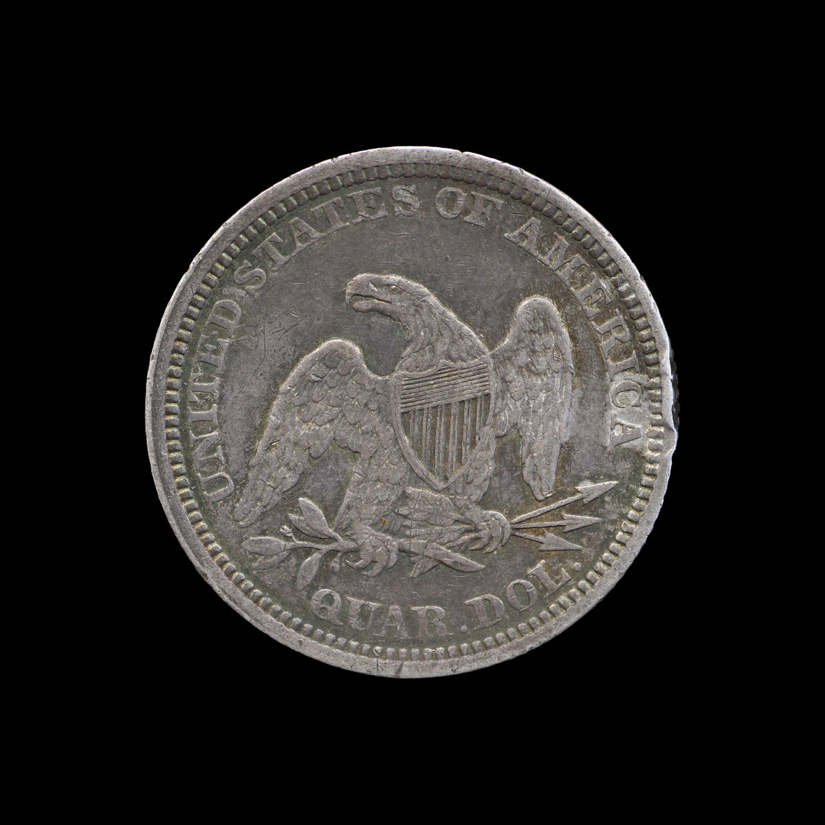 USA 1862 Seated Liberty Quarter