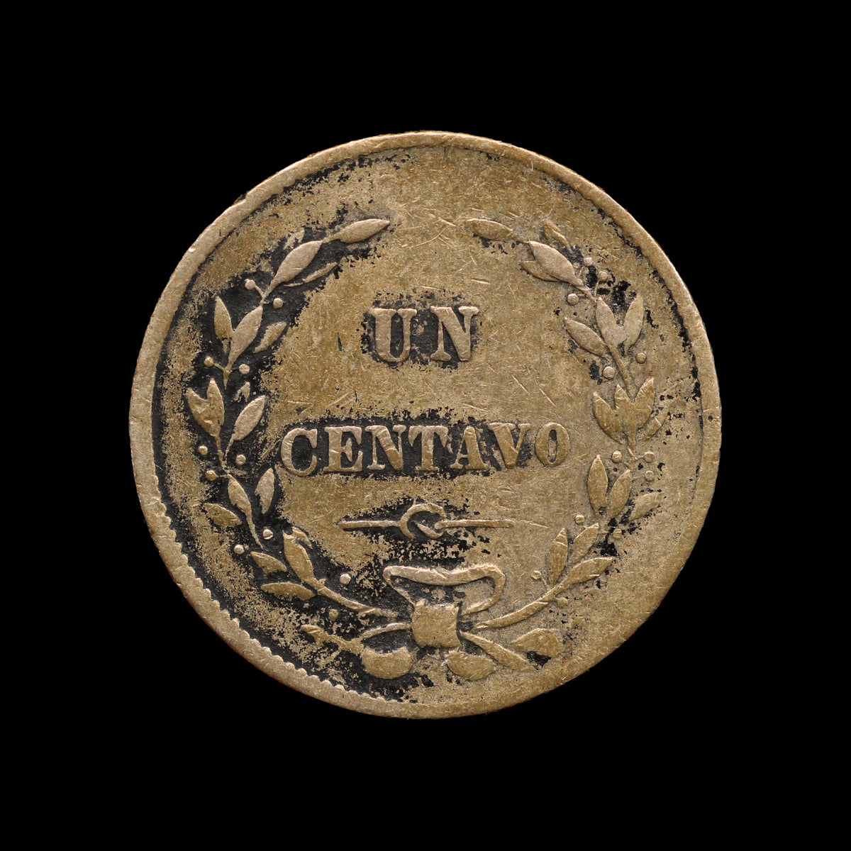 Costa Rica Centavo 1867. VG