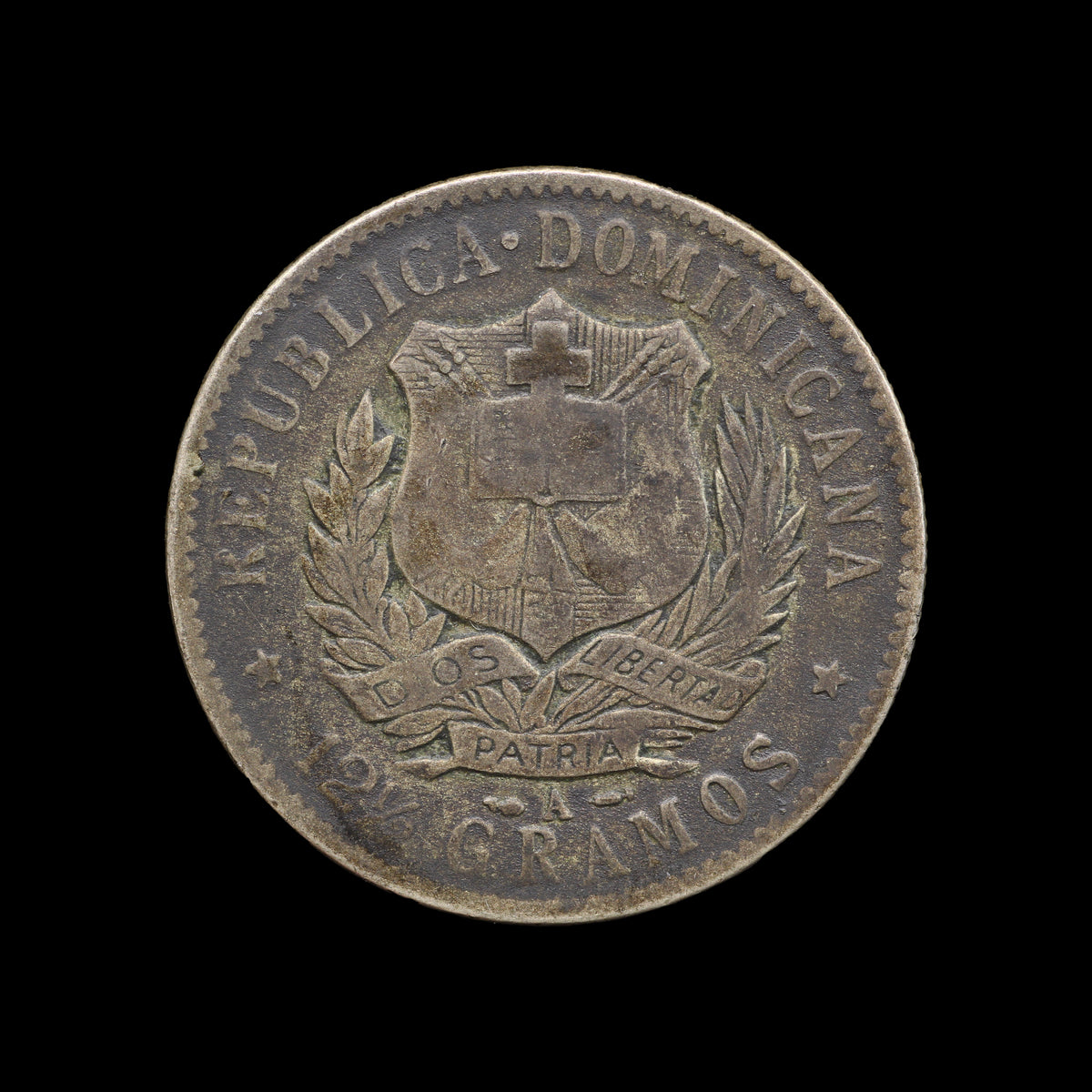 Dominican Republic ½ Peso 1897-A