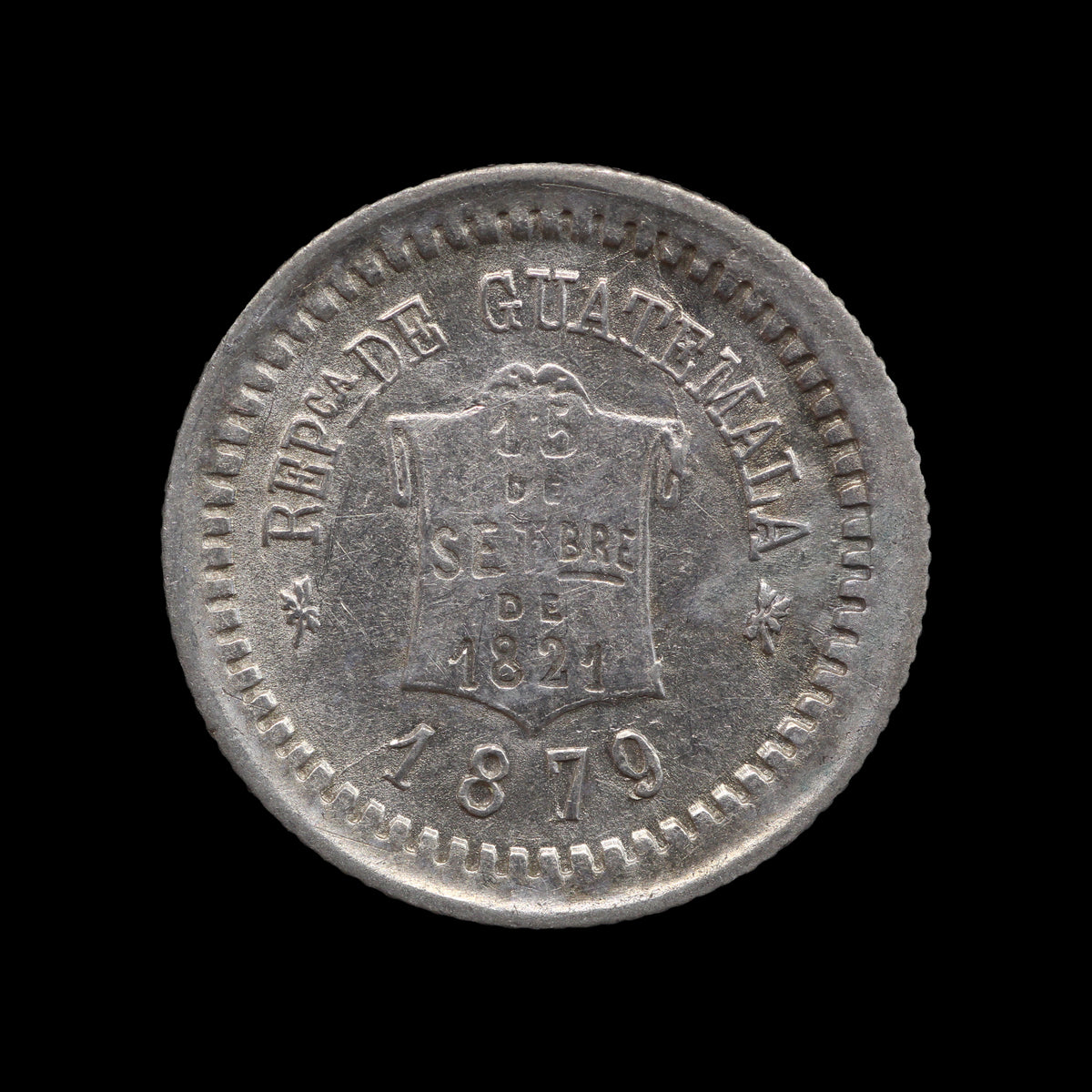 Guatemala ½ Real 1879. gEF