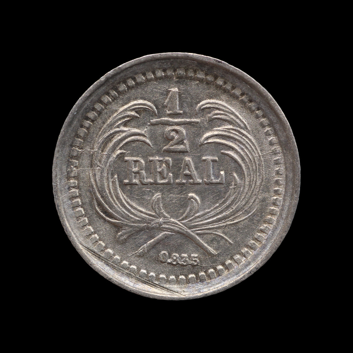Guatemala ½ Real 1879. gEF
