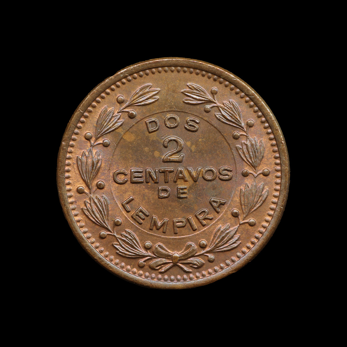 Honduras 2 Centavos 1956. Uncirculated