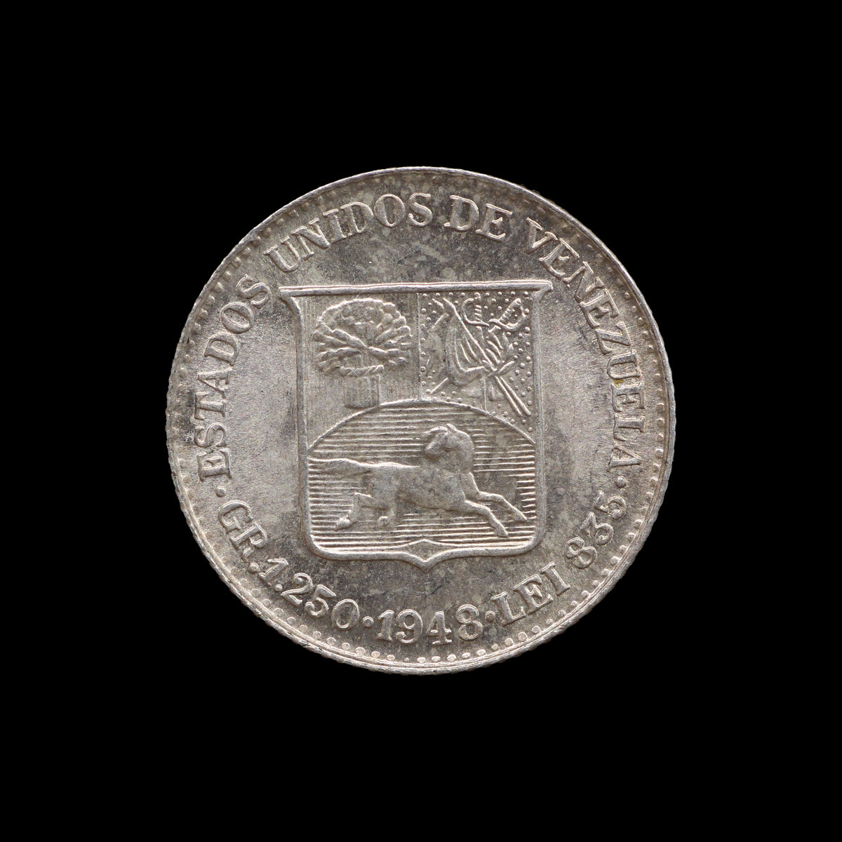 Venezuela 25 Centimos 1948