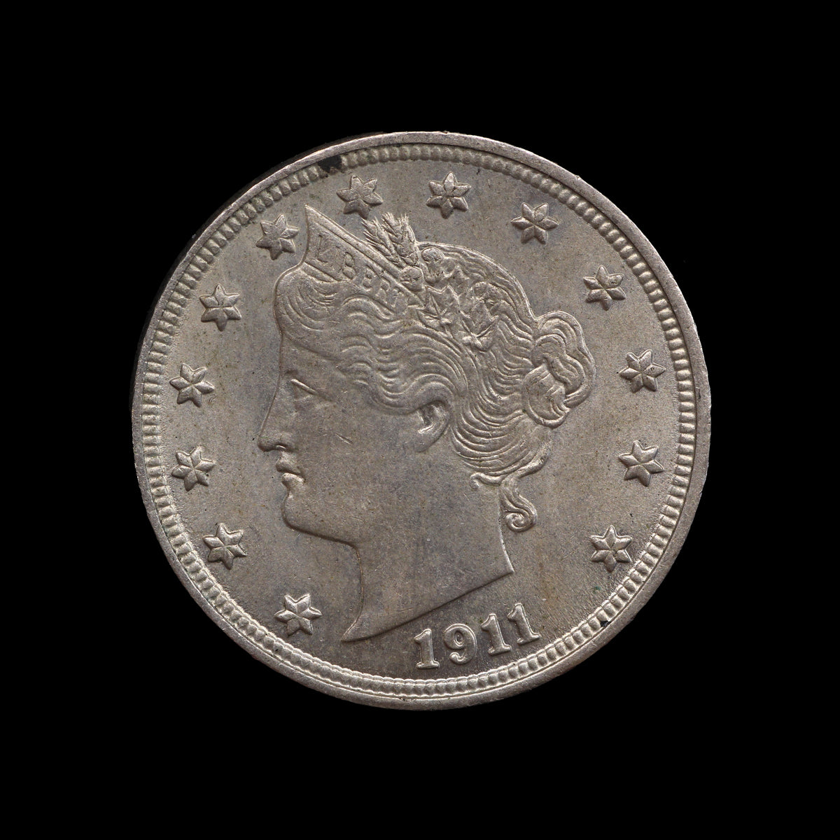 USA Liberty Nickel 1911. AU