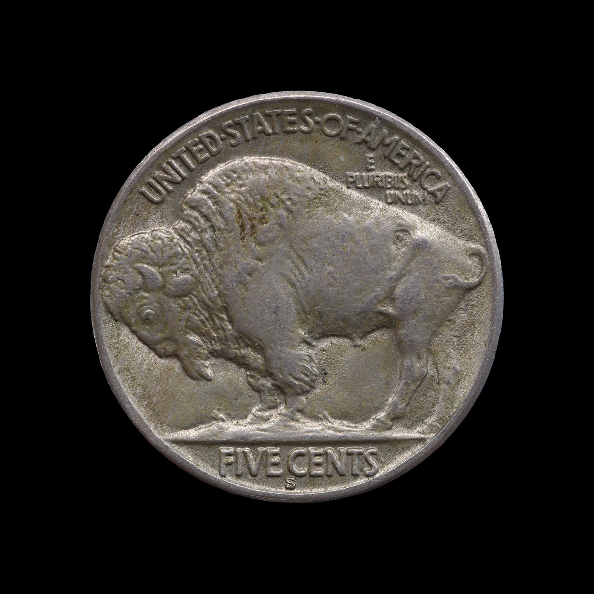 USA Buffalo Nickel 1936-S. AU