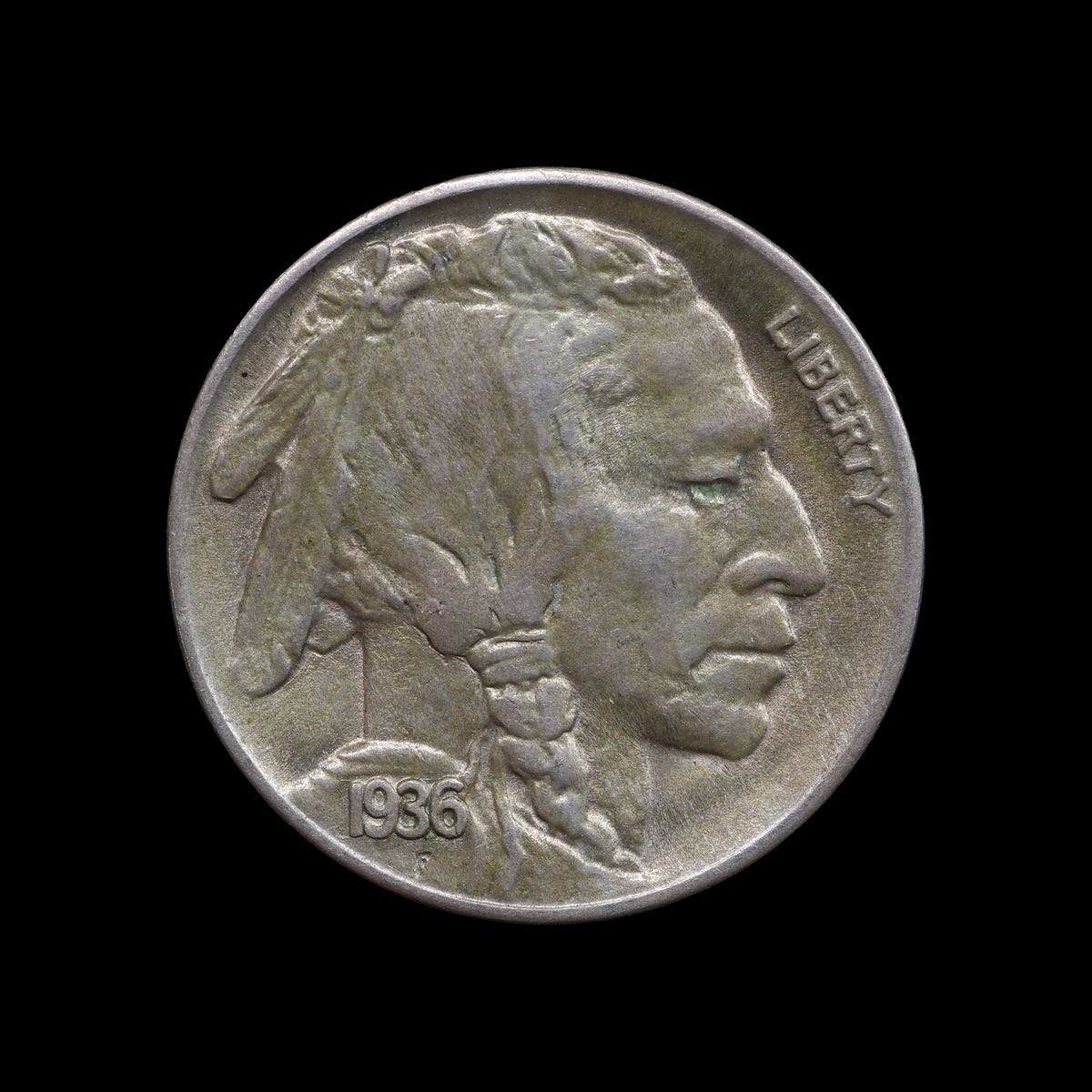 USA Buffalo Nickel 1936-S. AU