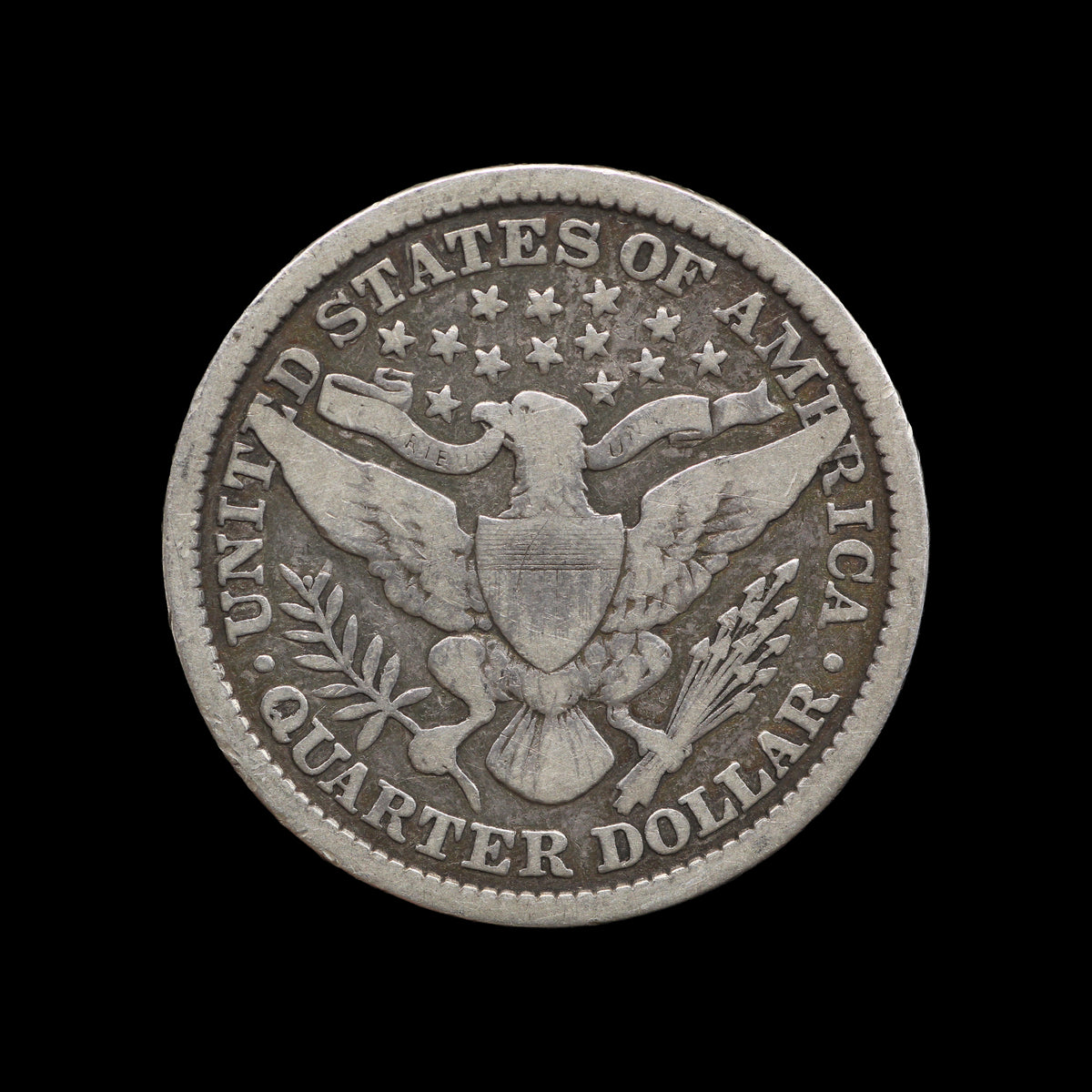 USA Barber Quarter 1892. VG