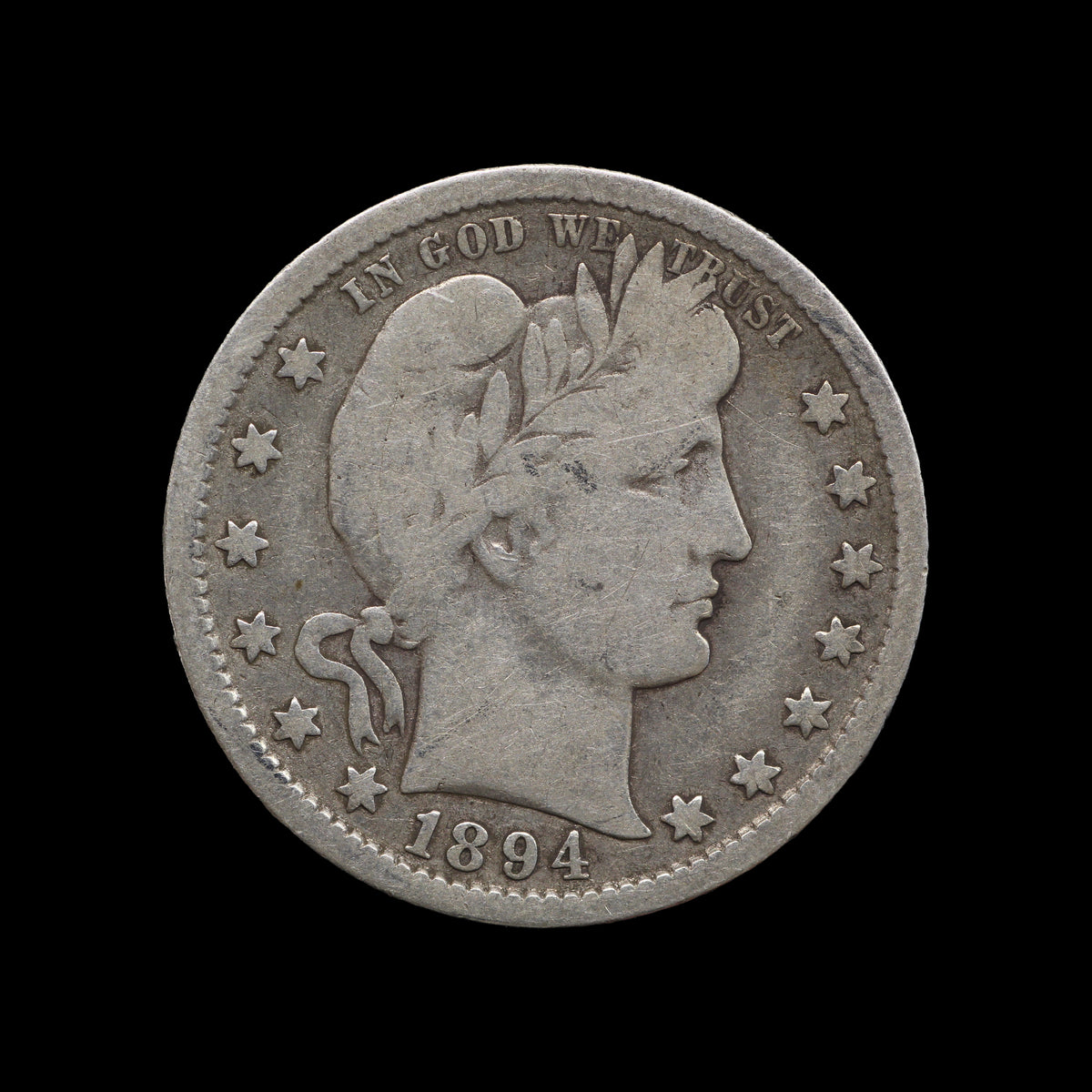 USA Barber Quarter 1894-O