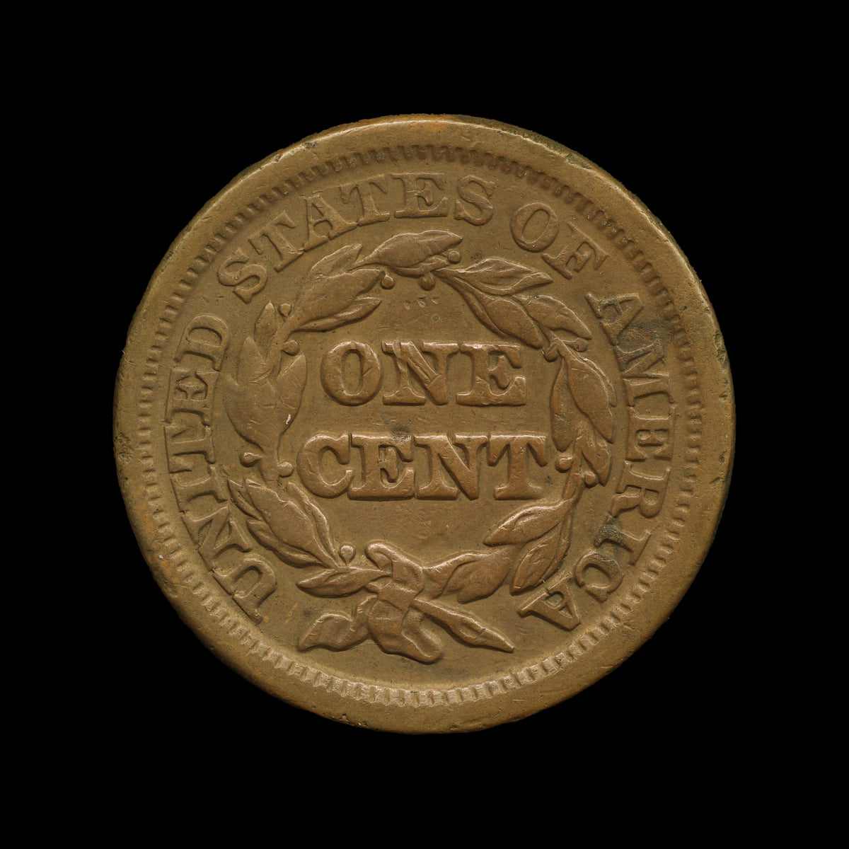 USA One Cent 1847. VF