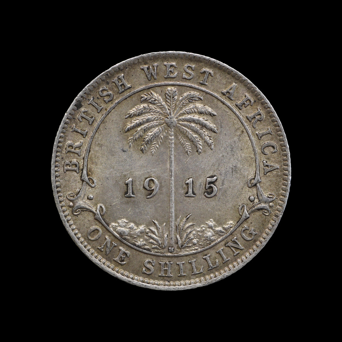 British West Africa Shilling 1915. VF
