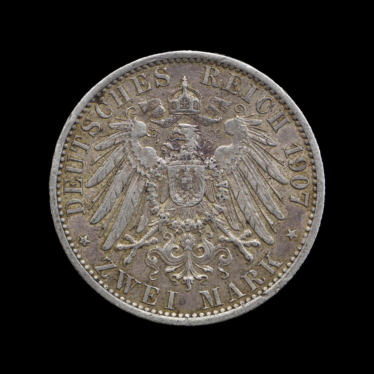 Prussia Two Mark 1907-A. VF
