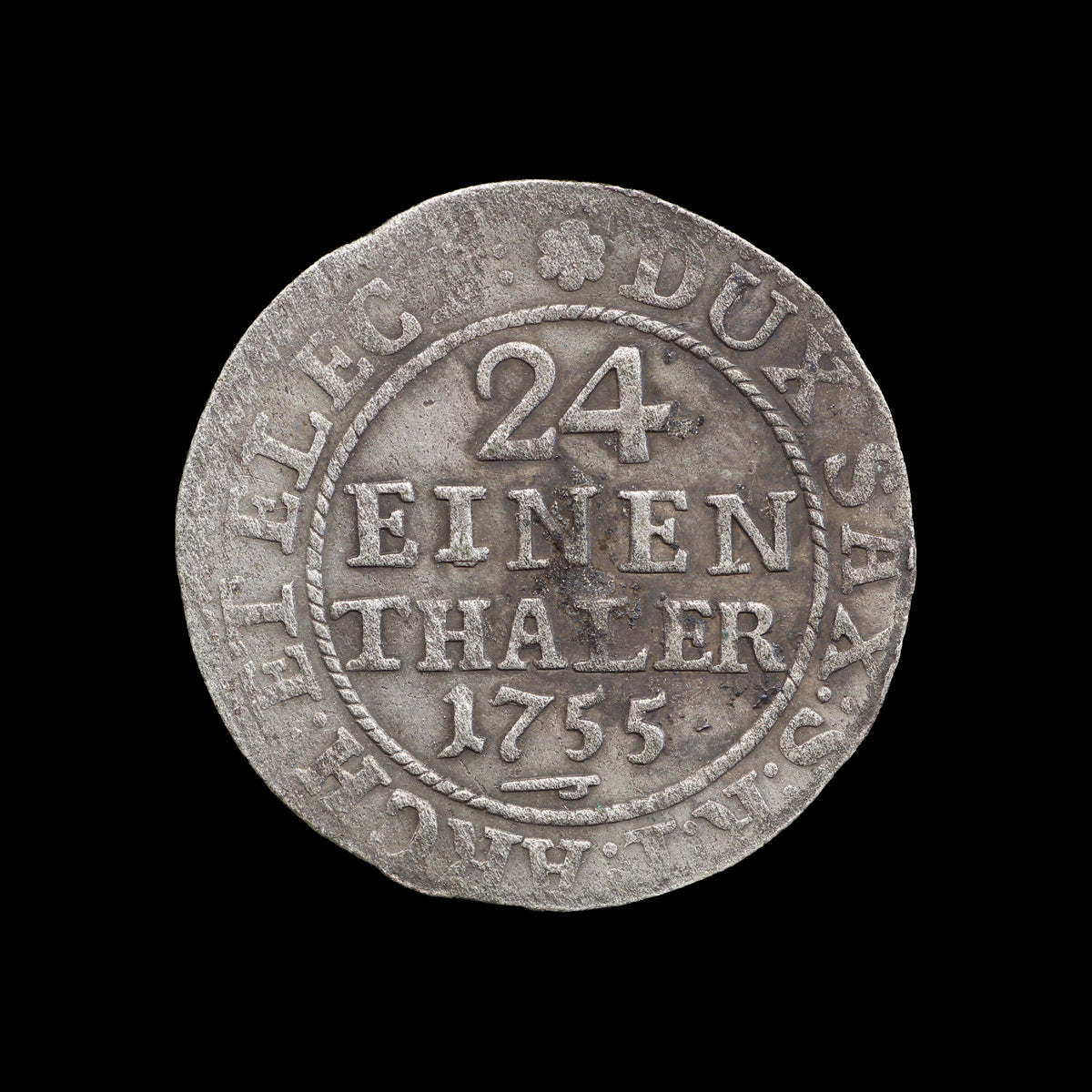 Germany Saxony 1⁄24 Thaler 1755