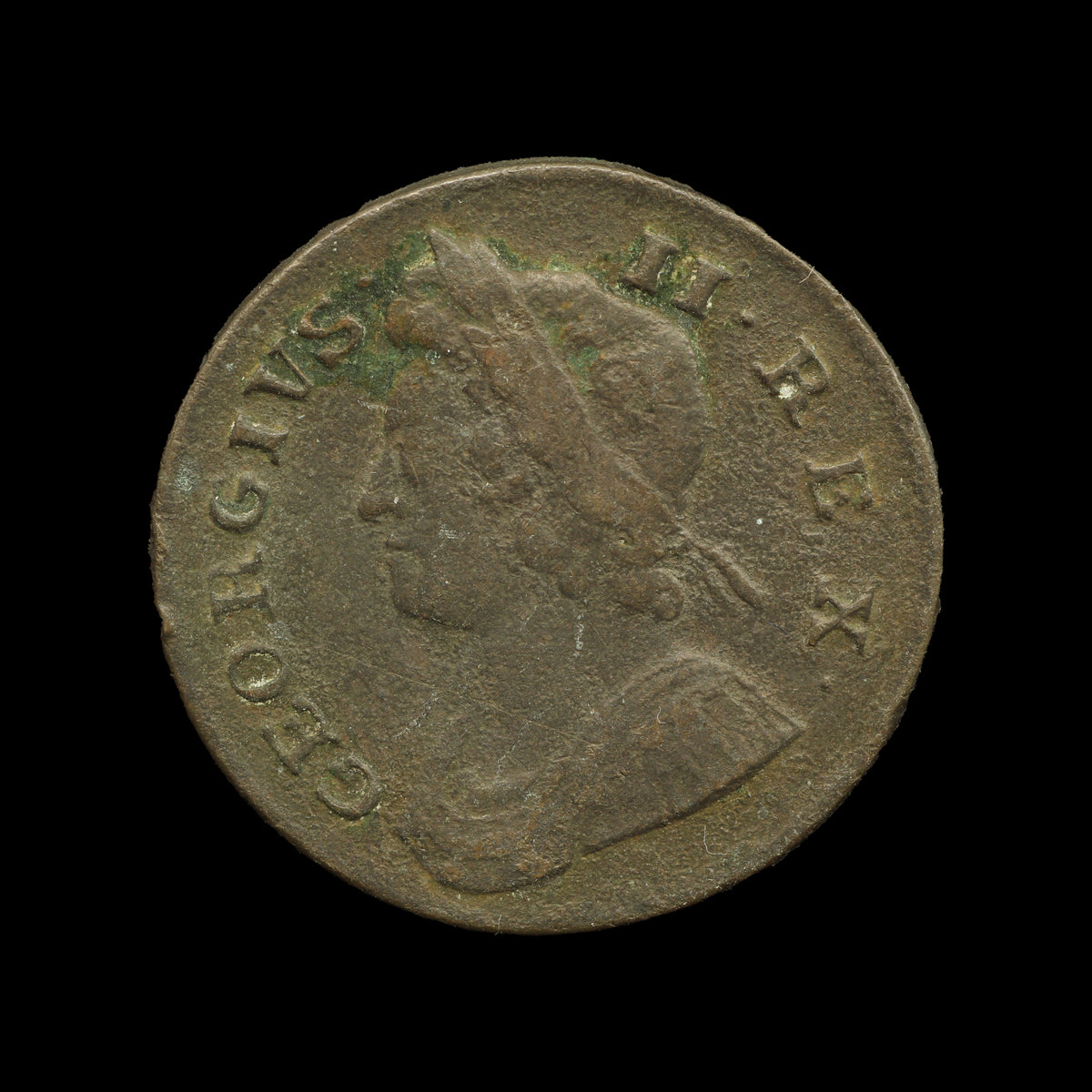 George II Halfpenny 1738