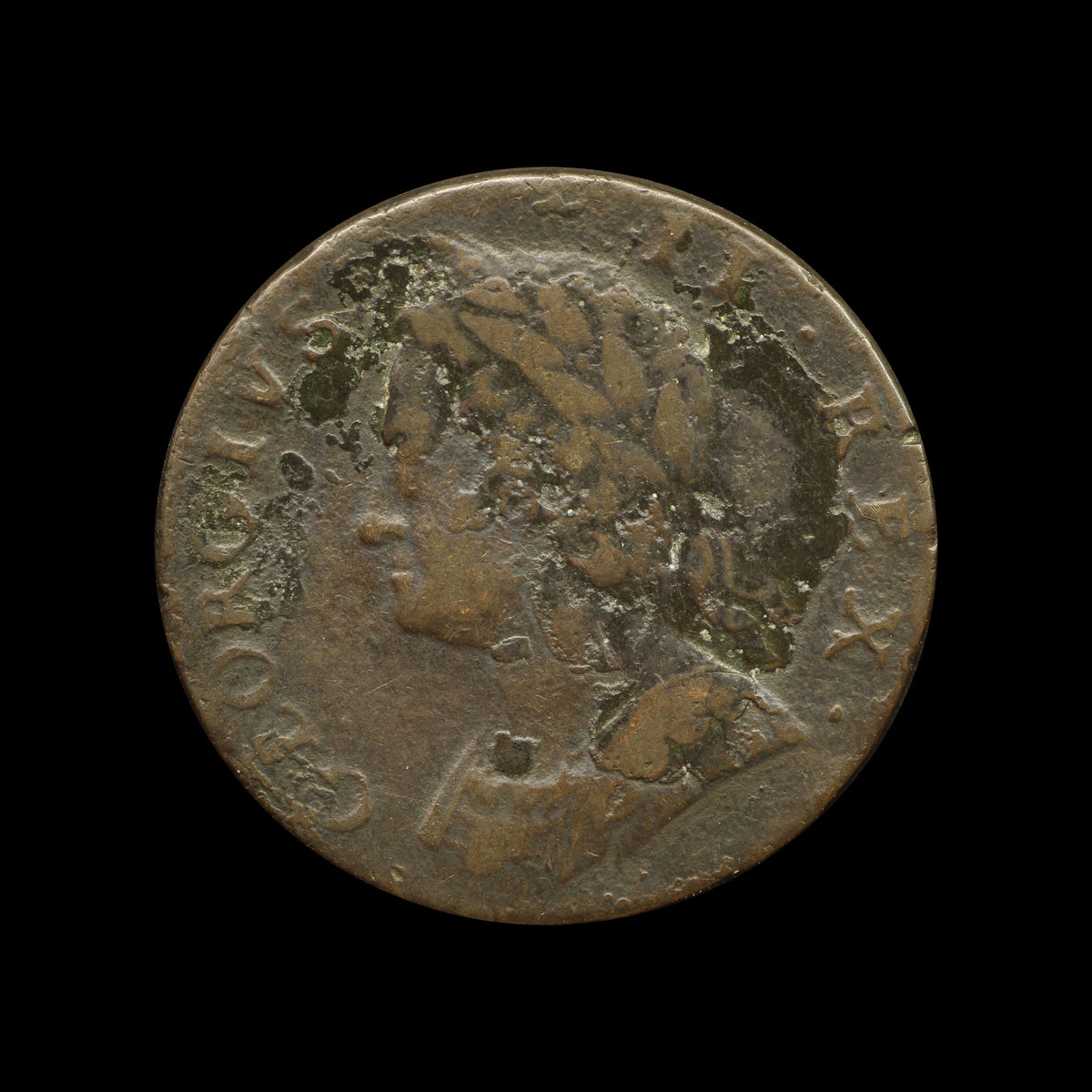 George II Halfpenny 1748