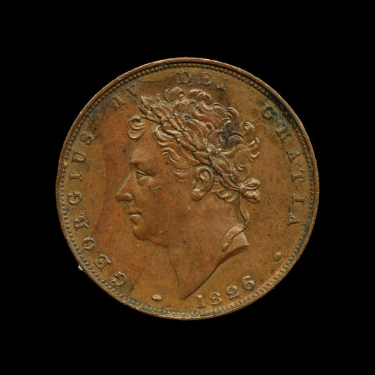 George IV Farthing 1826. EF