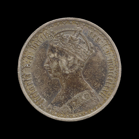 Victoria Gothic Florin 1872. aVF