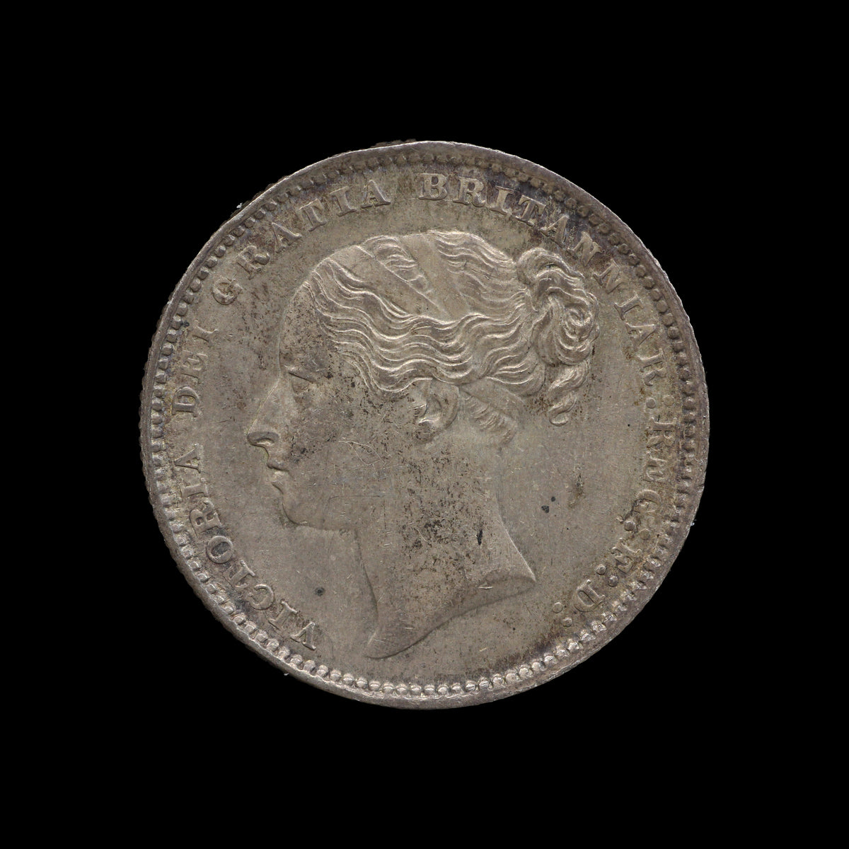 Victoria Shilling 1884. gEF