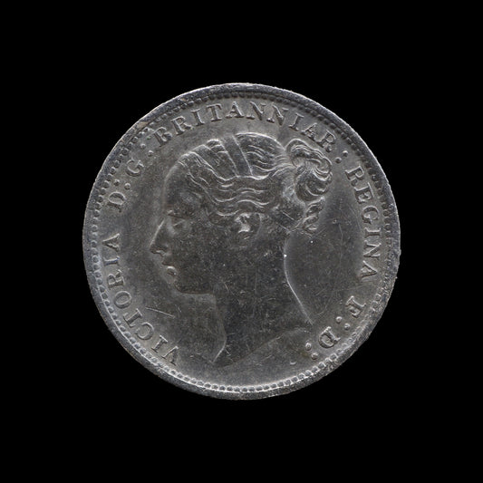 Victoria Threepence 1884. VF