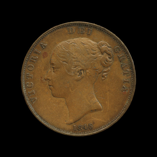 Victoria Penny 1845. VF