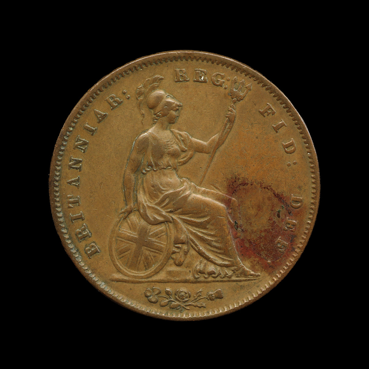 Victoria Penny 1845. VF