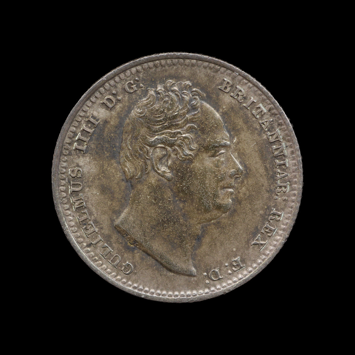 William IV Shilling 1836. gEF