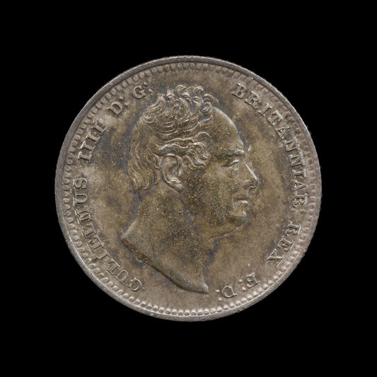 William IV Shilling 1836. gEF
