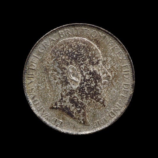 Edward VII Sixpence 1908. EF