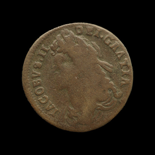 Ireland James II Halfpenny 1686