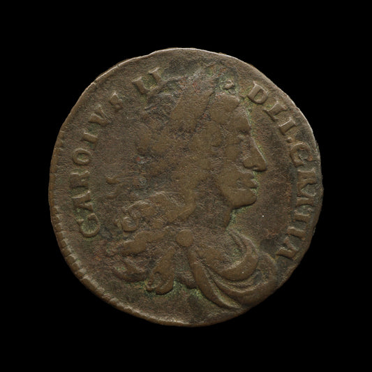 Ireland Charles II Halfpenny 1682