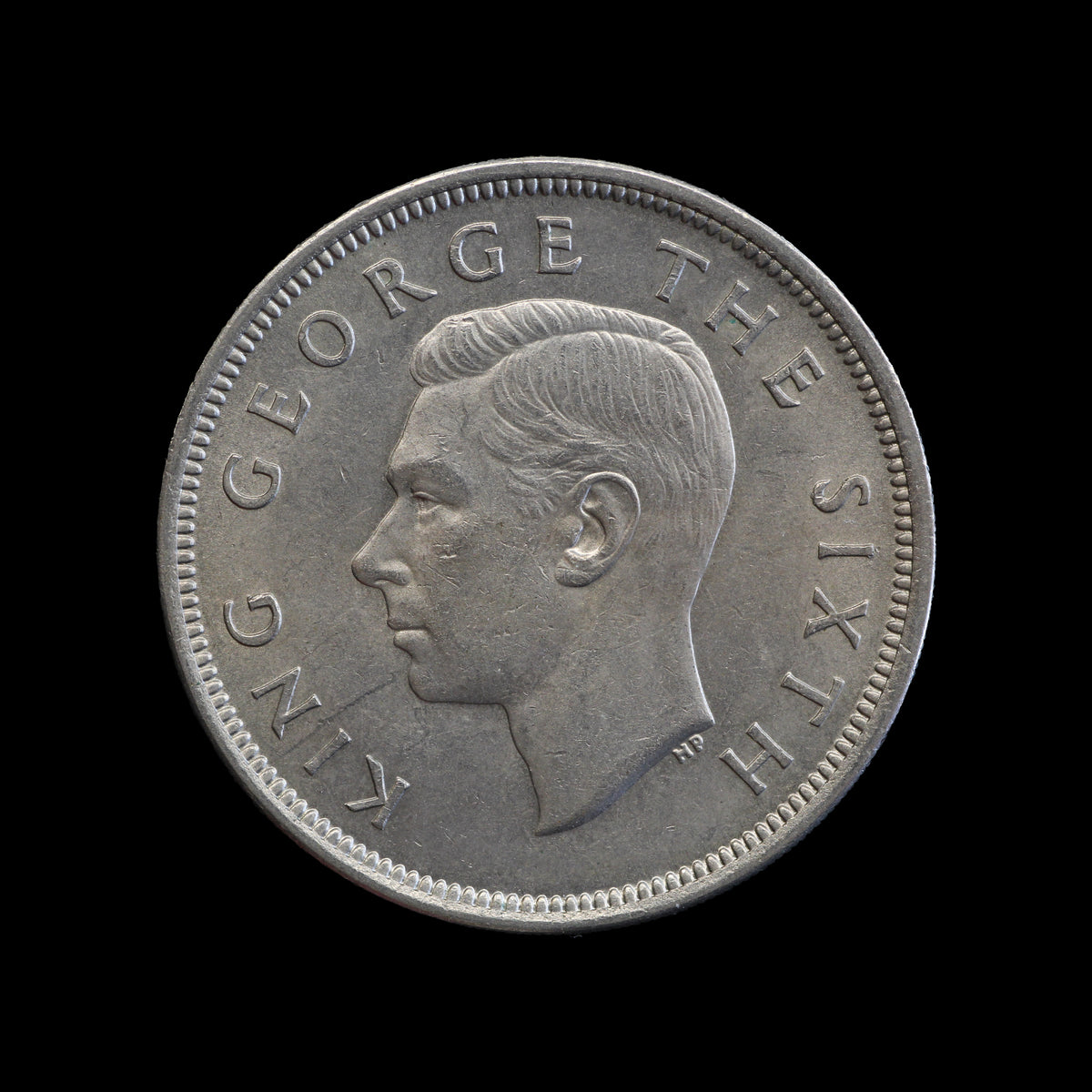 New Zealand Halfcrown 1951. AU/ANC