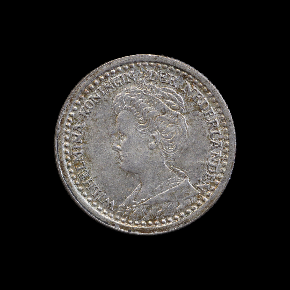Netherlands 10 Cents 1921. EF