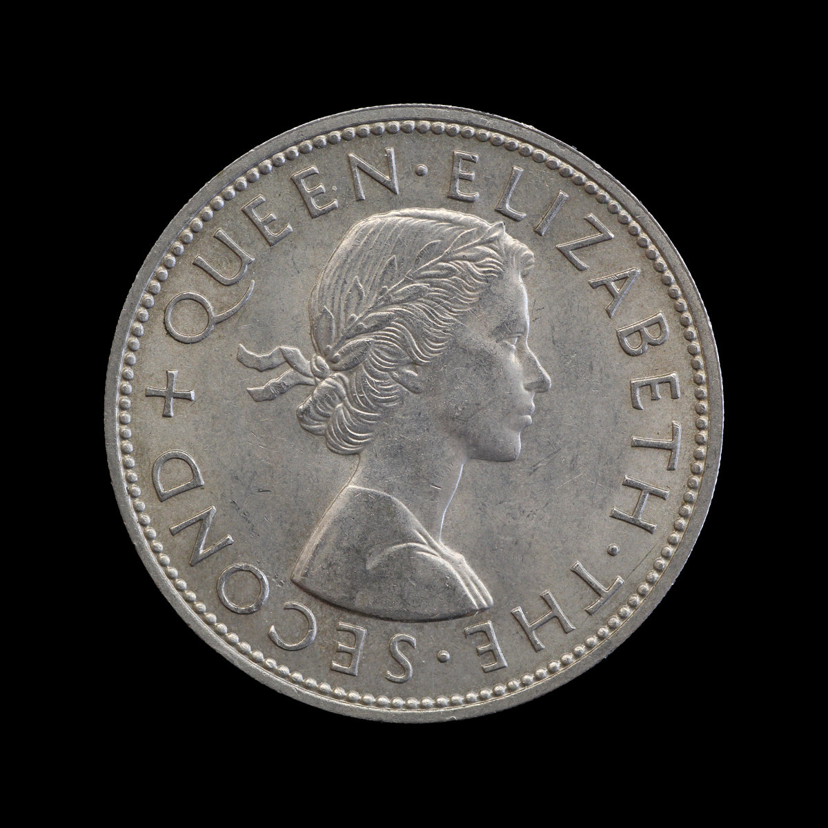 New Zealand Halfcrown 1962. UNC