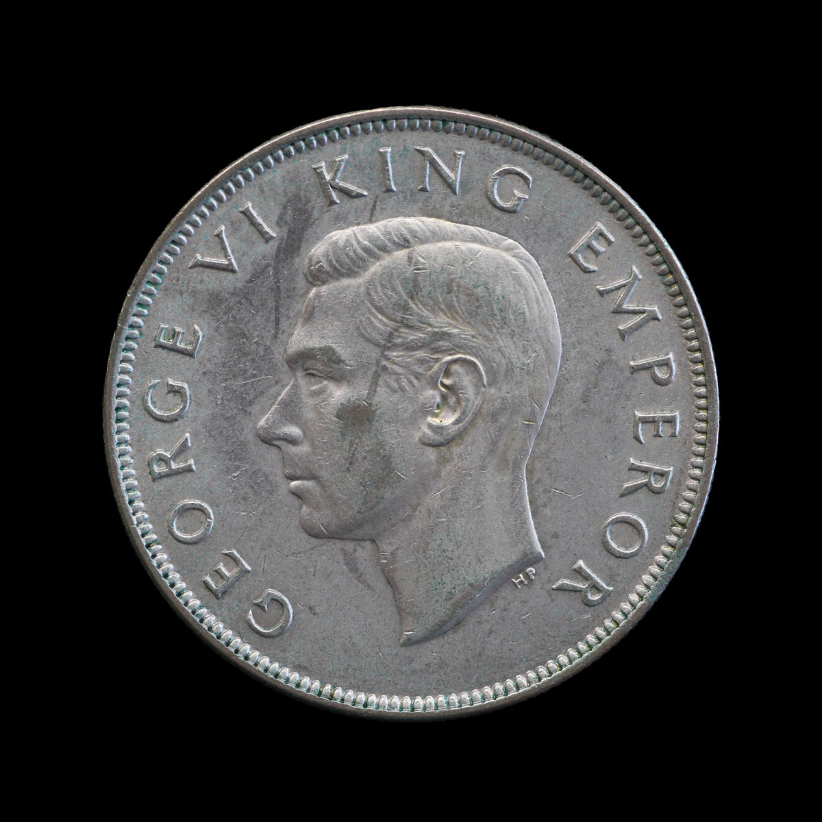 New Zealand Halfcrown 1944. EF