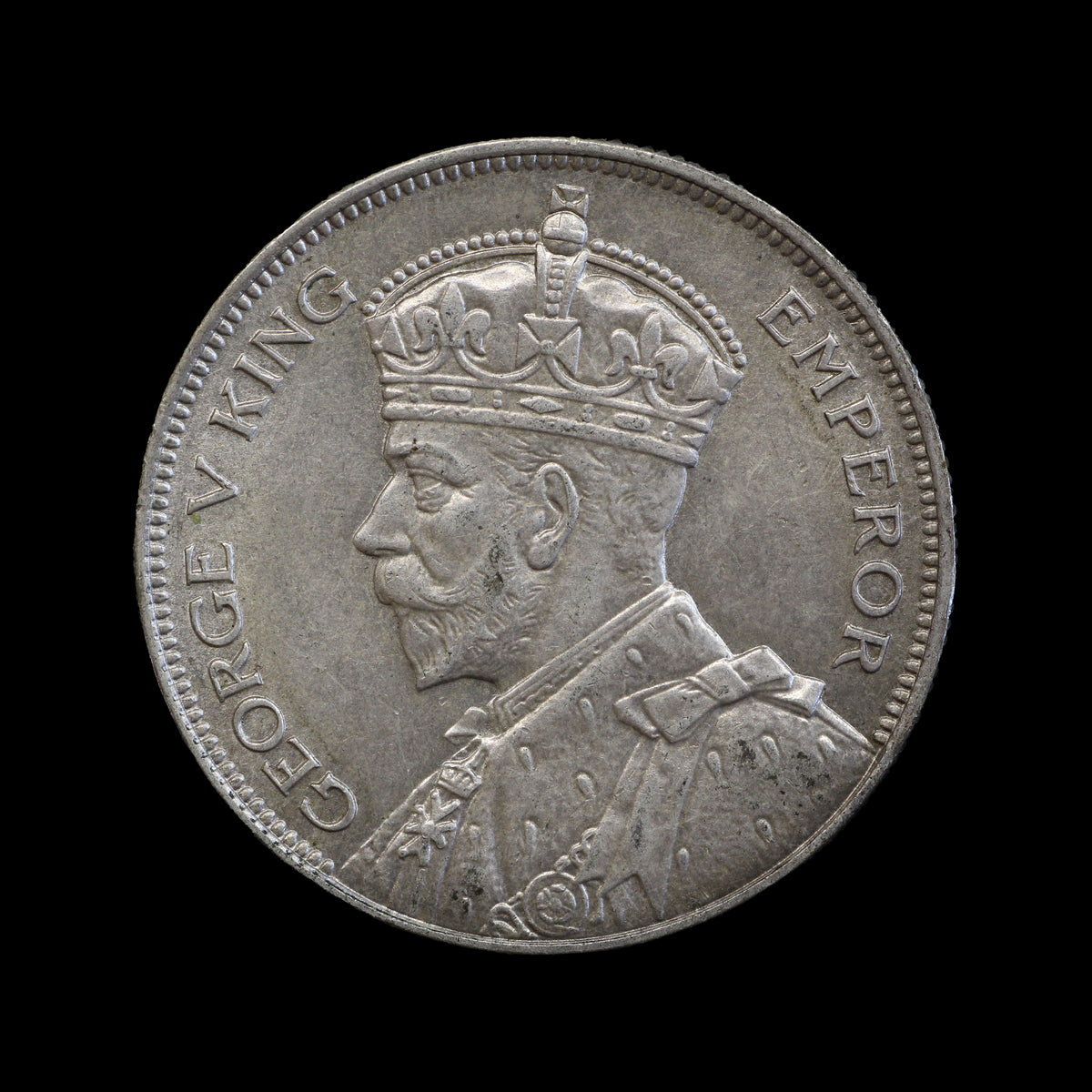 New Zealand Halfcrown 1935. AU