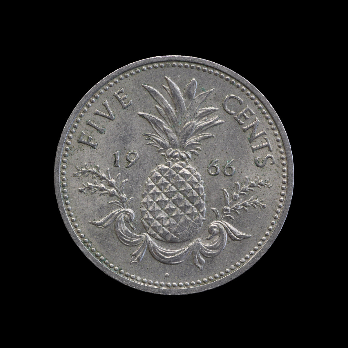 Bahamas Mule Almost Uncirculated