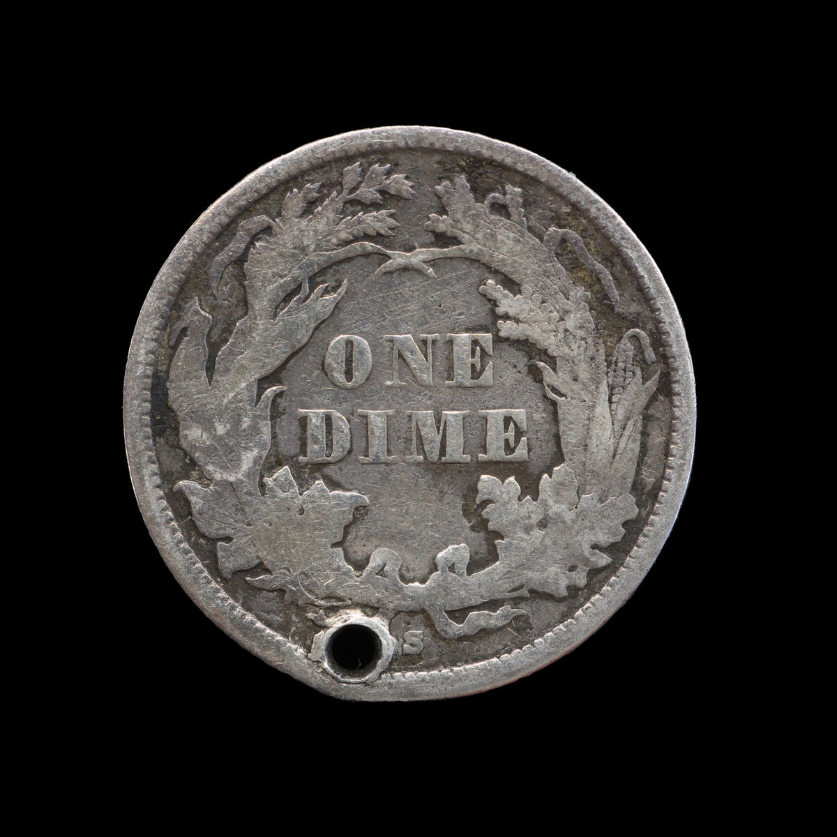 USA Seated Liberty Dime 1862-S. VF