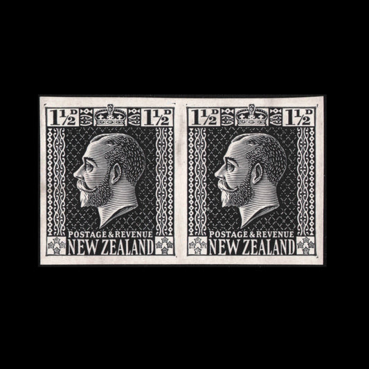 1915 1½d GV Surface imperf proof