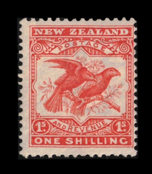 1908 1/- Kaka reduced