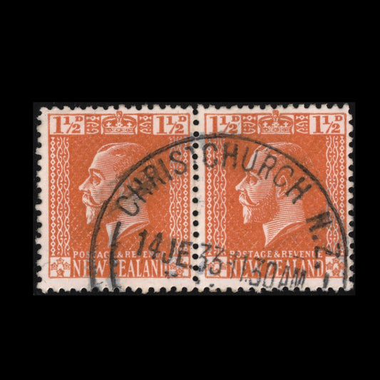 1929 1½d GV orange-brown