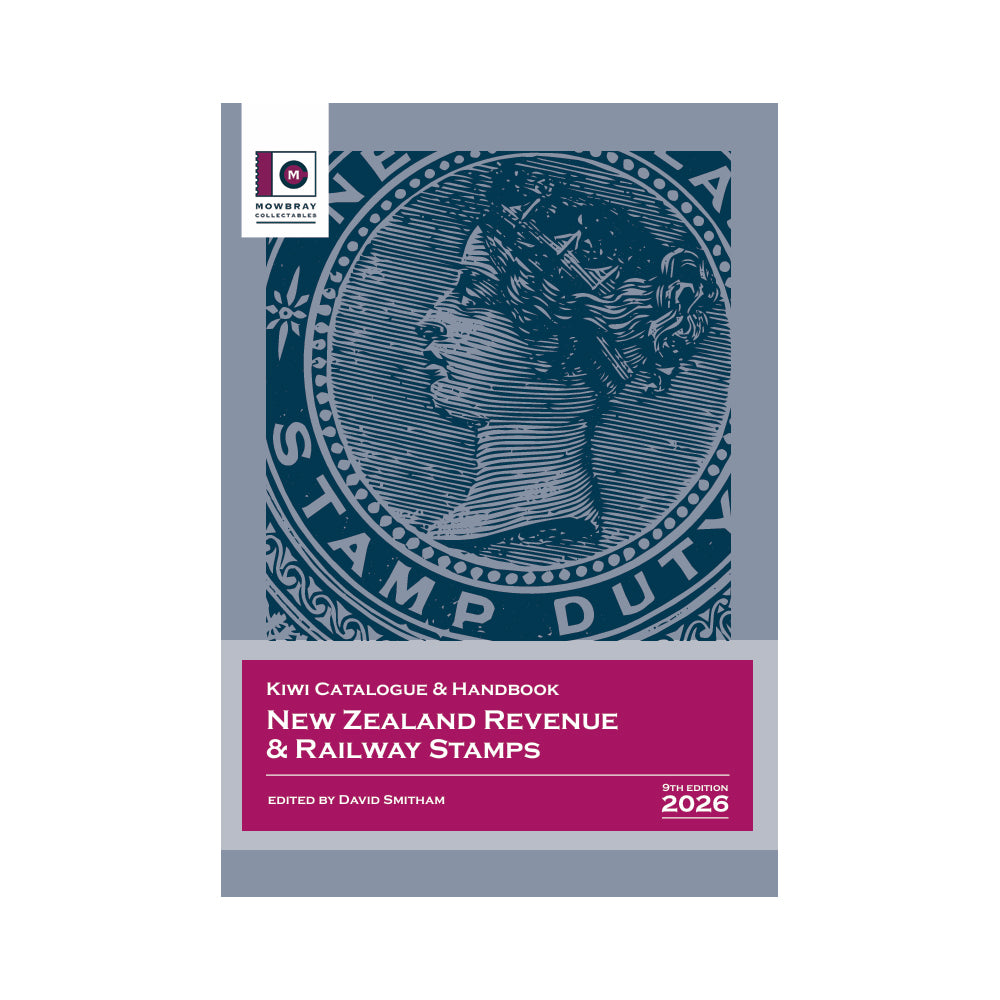 New Zealand Revenue & Railway Stamps 2026