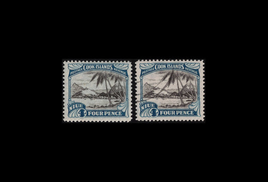 Niue 1932 4d Avarua