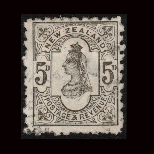 1893 5d Second Side Face