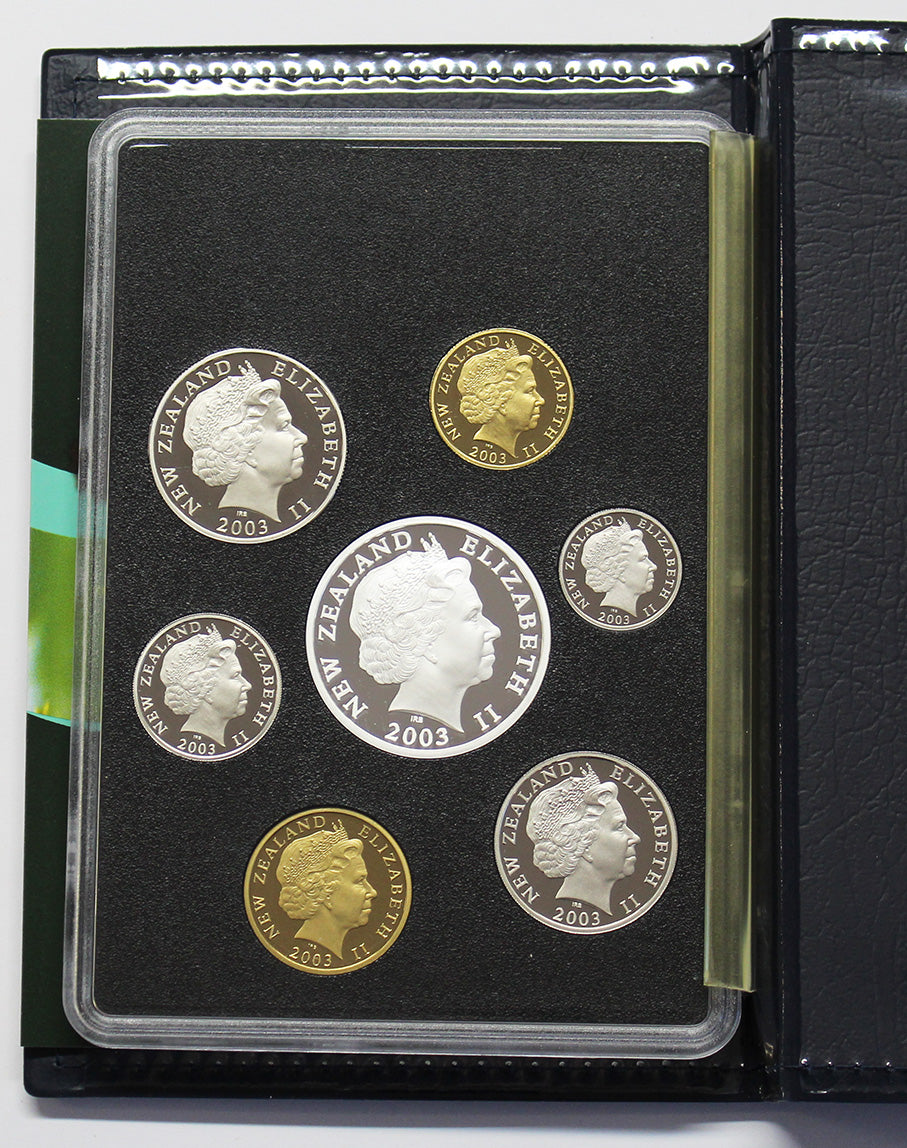 2003 Proof Set with $5 Giant Kokopu .999 Silver Coin