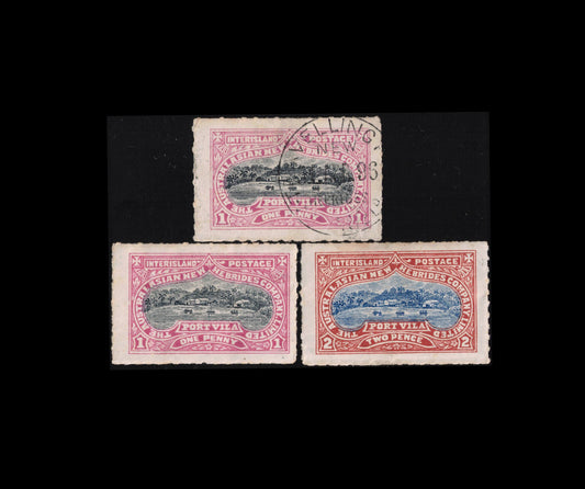 New Hebrides 1897 1d