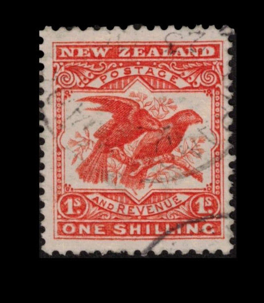 1908 1/- Kaka reduced