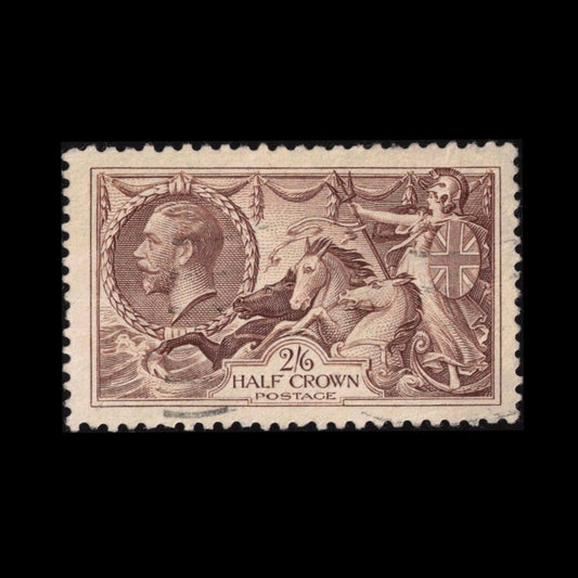 1918 2/6d Seahorses