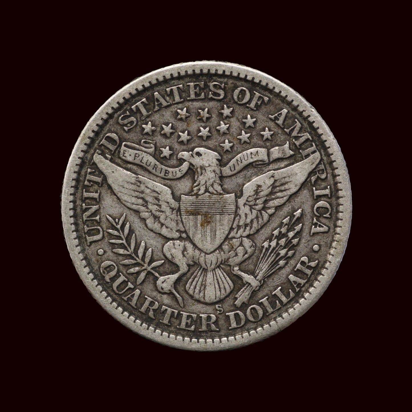 USA Barber Quarter Dollar 1899-S