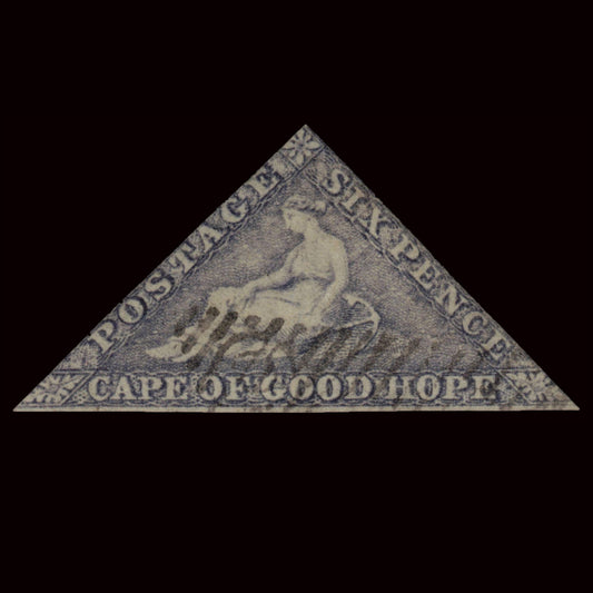 Cape of Good Hope 1858 6d Pale Rose-Lilac