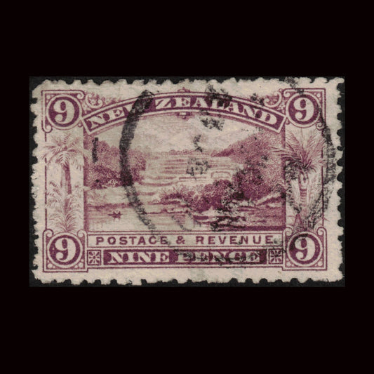 1903 9d Terraces Purple